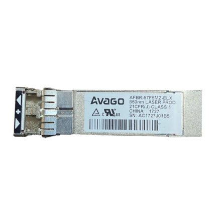 Avago AFBR-57F5MZ-ELX 16GBASE-SW SFP+ Transceiver – 16 Gbps, 850nm, LC Duplex, up to 100m Reach