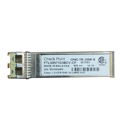 Check Point CPAC-TR-10SR-B SFP+ Transceiver – 10 Gbps, 850nm, LC Duplex, up to 300m Reach