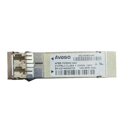 Avago AFBR-709SMZ 10GBASE-SWL SFP+ Transceiver – 10 Gbps, 850nm, LC Duplex, up to 300m Reach