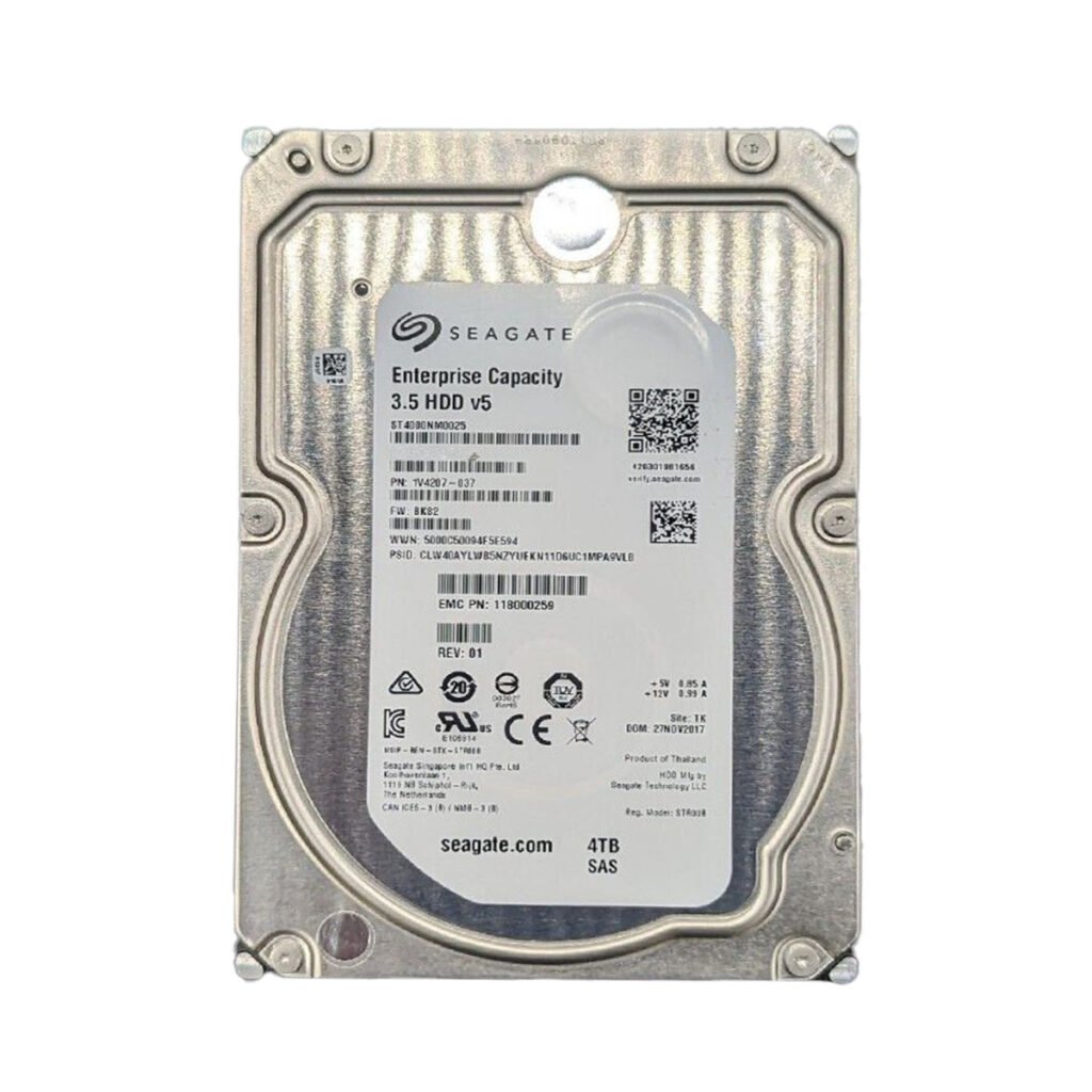 Seagate 4TB SAS 6Gbps 7.2K 3.5inch Hard