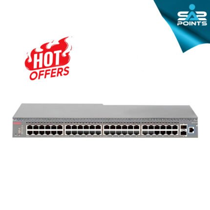 Extreme Networks ERS 4950GTS-PWR+ – 48-Port Gigabit PoE+ Layer 3 Managed Switch with 2 x 10G SFP+ Uplinks