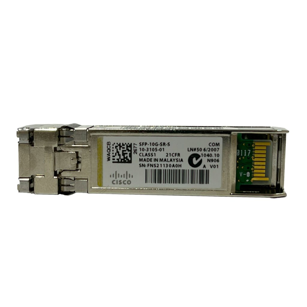 Cisco SFP-10G-SR-S 10GBASE-SR SFP+ Transceiver Module with LC Connector