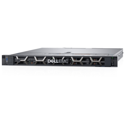 Dell EMC PowerEdge R440 8x2.5″ rack server front view with eight 2.5-inch drive bays in a 1U form factor.