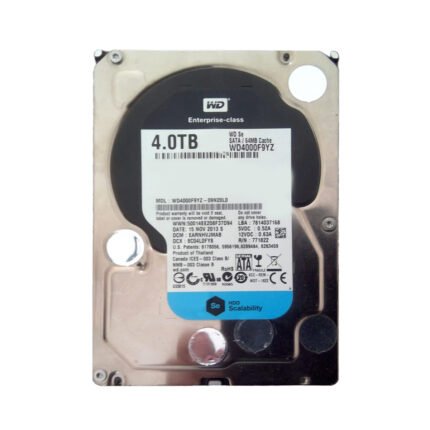 WD Black 4TB 3.5-inch SATA Hard Drive – 7200 RPM, 6Gbps