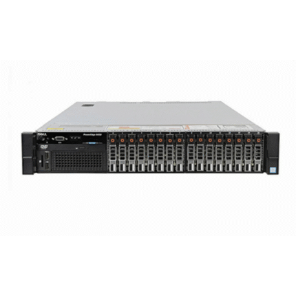 Front view of Dell EMC PowerEdge R830 16x2.5" designed for high-performance enterprise computing and virtualization tasks.