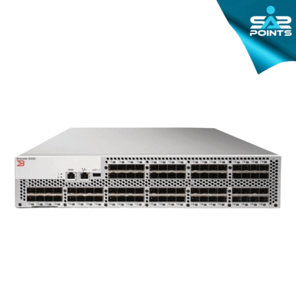 Brocade 5300 Fibre Channel switch with 16 Gbps Fibre Channel ports