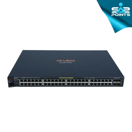 Aruba 2530-48G (J9772A) managed switch front panel with 48 Gigabit ports