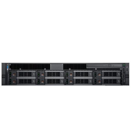 Dell EMC PowerEdge R540 server with 8 hot-swappable 3.5-inch drive bays, designed for scalable performance in enterprise data centers.