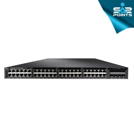 Cisco Catalyst 3650-48 enterprise switch with 48 ports and 4x10G SFP uplinks