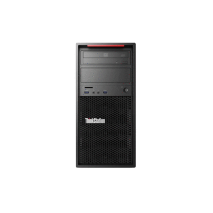 Front view of Lenovo ThinkStation P410 Tower Workstation