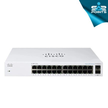 Cisco Business SF110-24 Switch front view with 24 ports