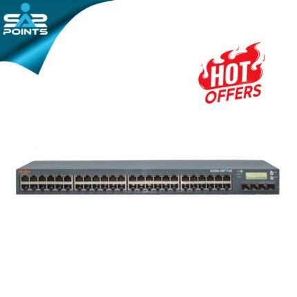 Front view of ARUBA S2500-48port enterprise switch