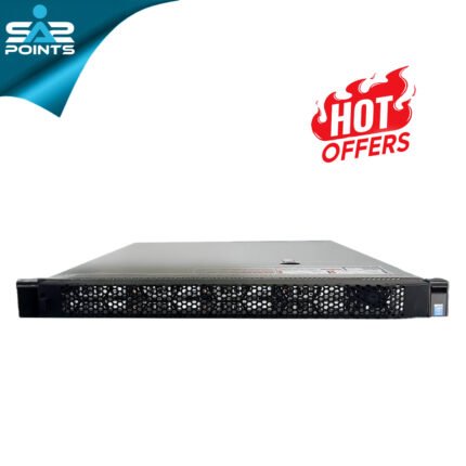 "Dell EMC PowerEdge R630 10x2.5 rack server front view showing 10 hot-swappable 2.5-inch drive bays in a compact 1U chassis."